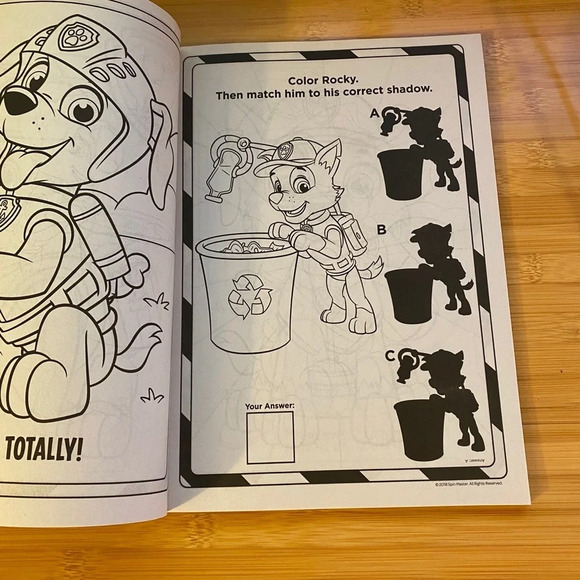 🆕 Paw Patrol Pup Heroes Jumbo Coloring Book - Picture 4 of 4